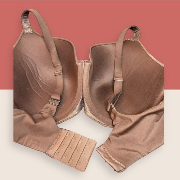 🤎 BARE NECESSITIES FAVORITE T-SHIRT BRA COCO BROWN 38DD ADJUSTABLE STRAPS - Picture 4 of 9